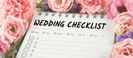 wedding checklist 2020