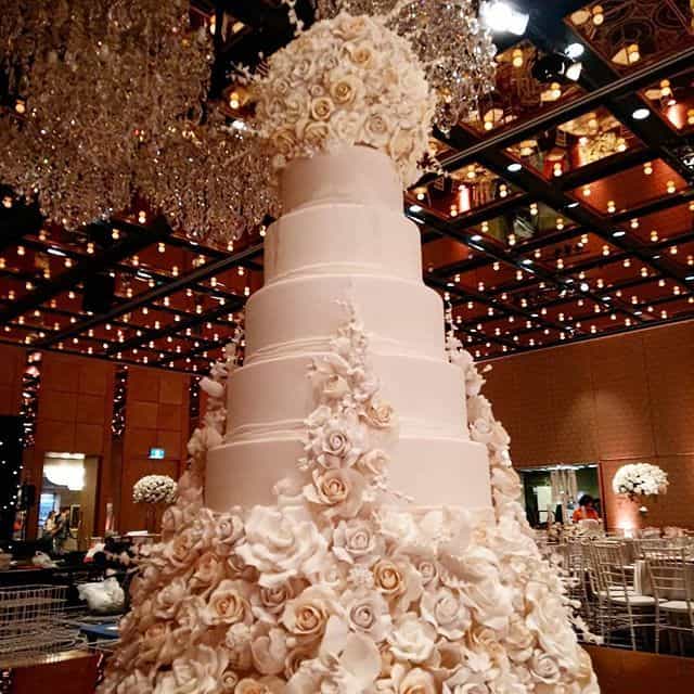 The Most Beautiful Art Of Cakes : Elegant white cake